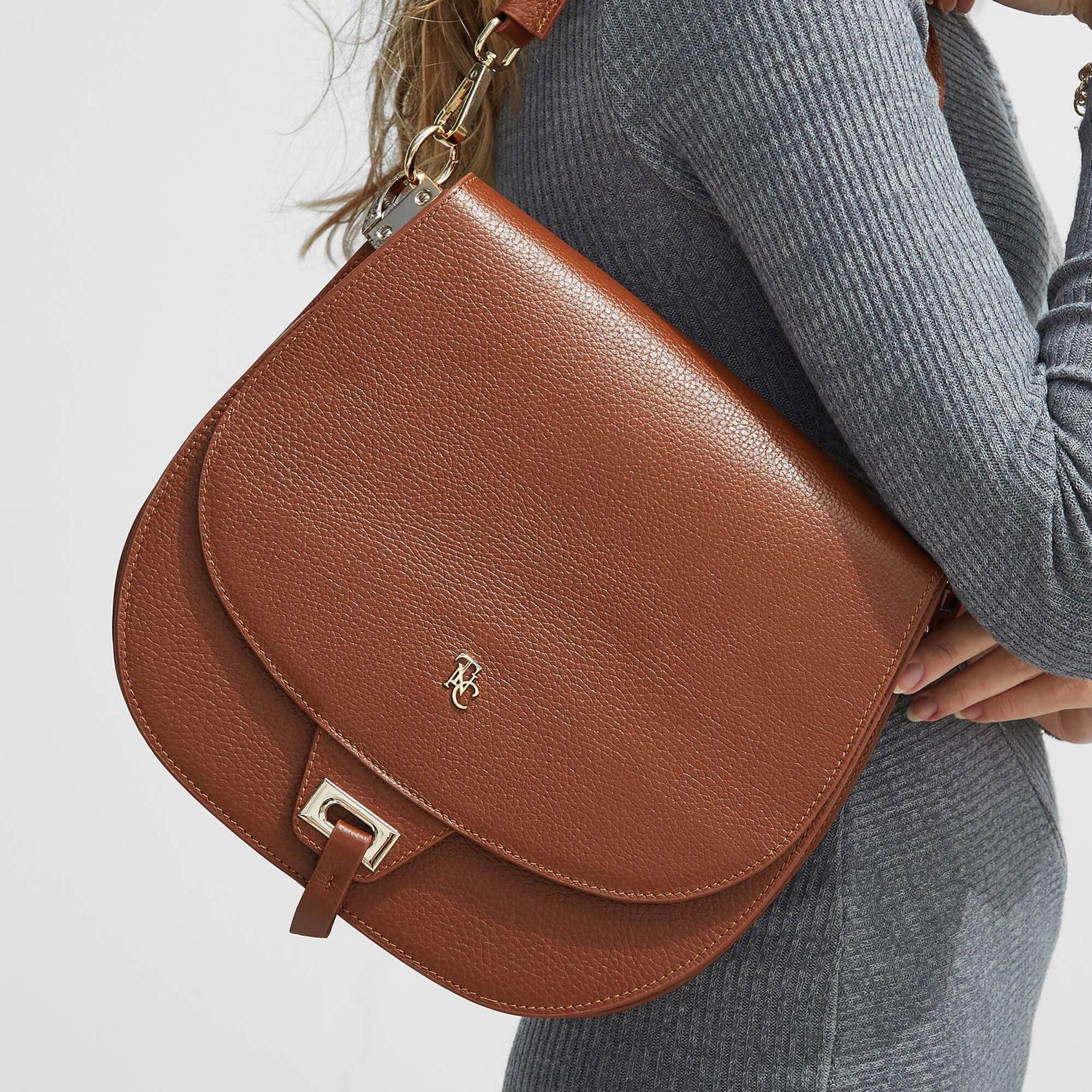 Tamer Tanca Kadın Hakiki Deri Taba Kol Çantası