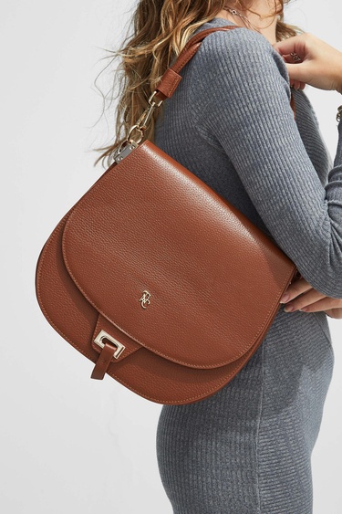  Tamer Tanca Kadın Hakiki Deri Taba Kol Çantası