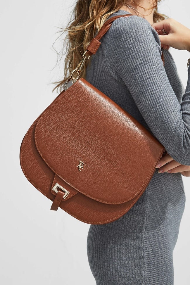  Tamer Tanca Kadın Hakiki Deri Taba Kol Çantası