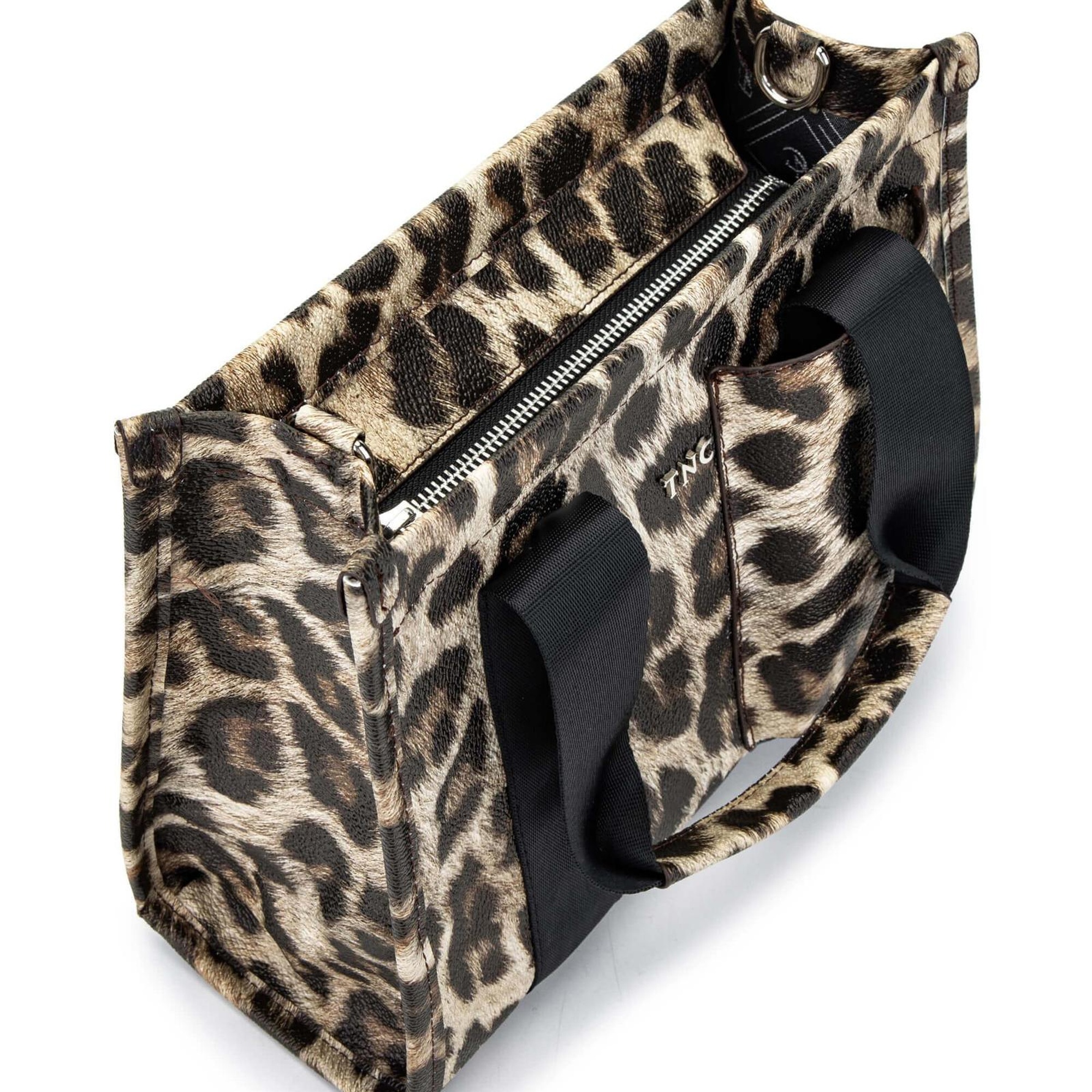 Tamer Tanca Kadın Vegan Leopar Omuz Çanta