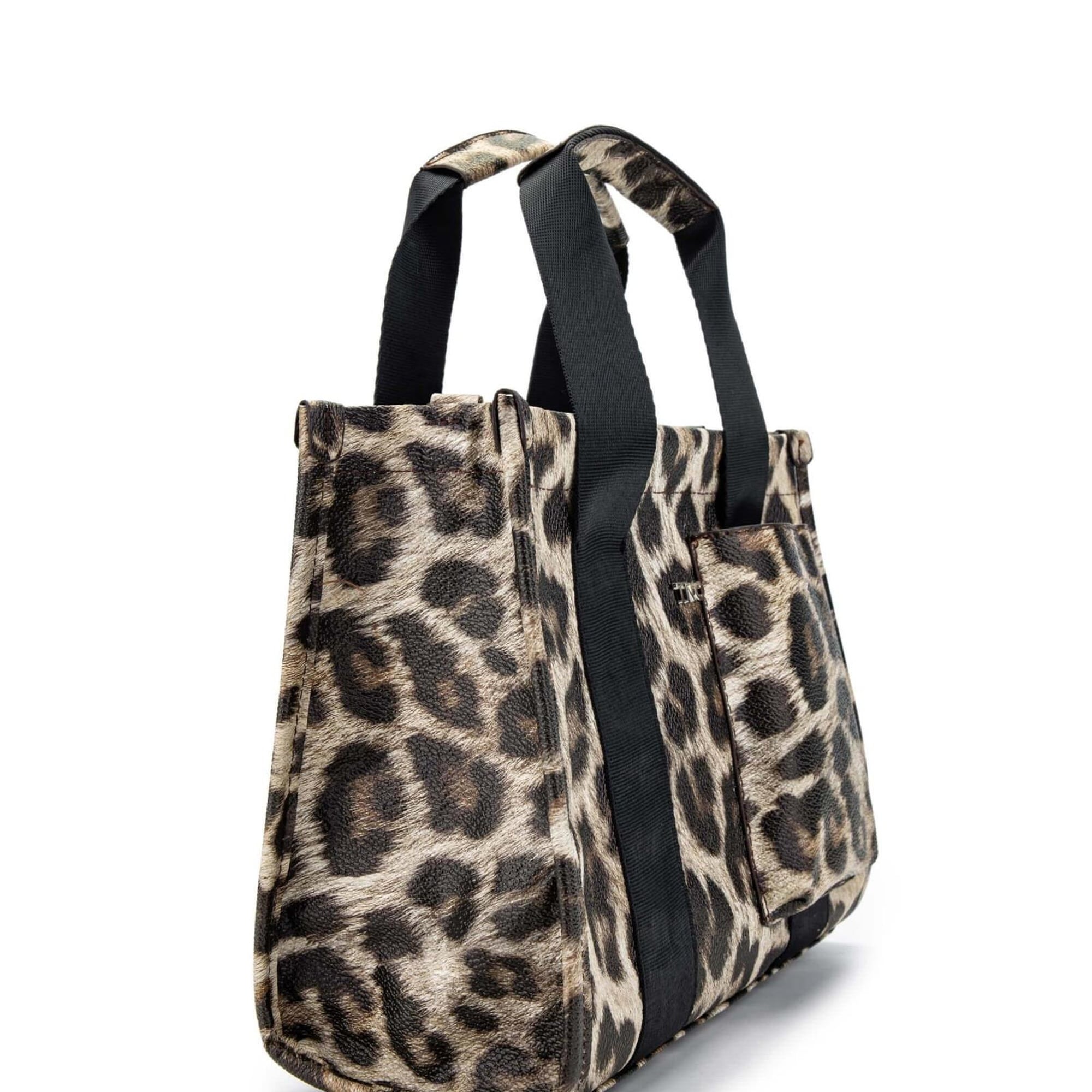 Tamer Tanca Kadın Vegan Leopar Omuz Çanta