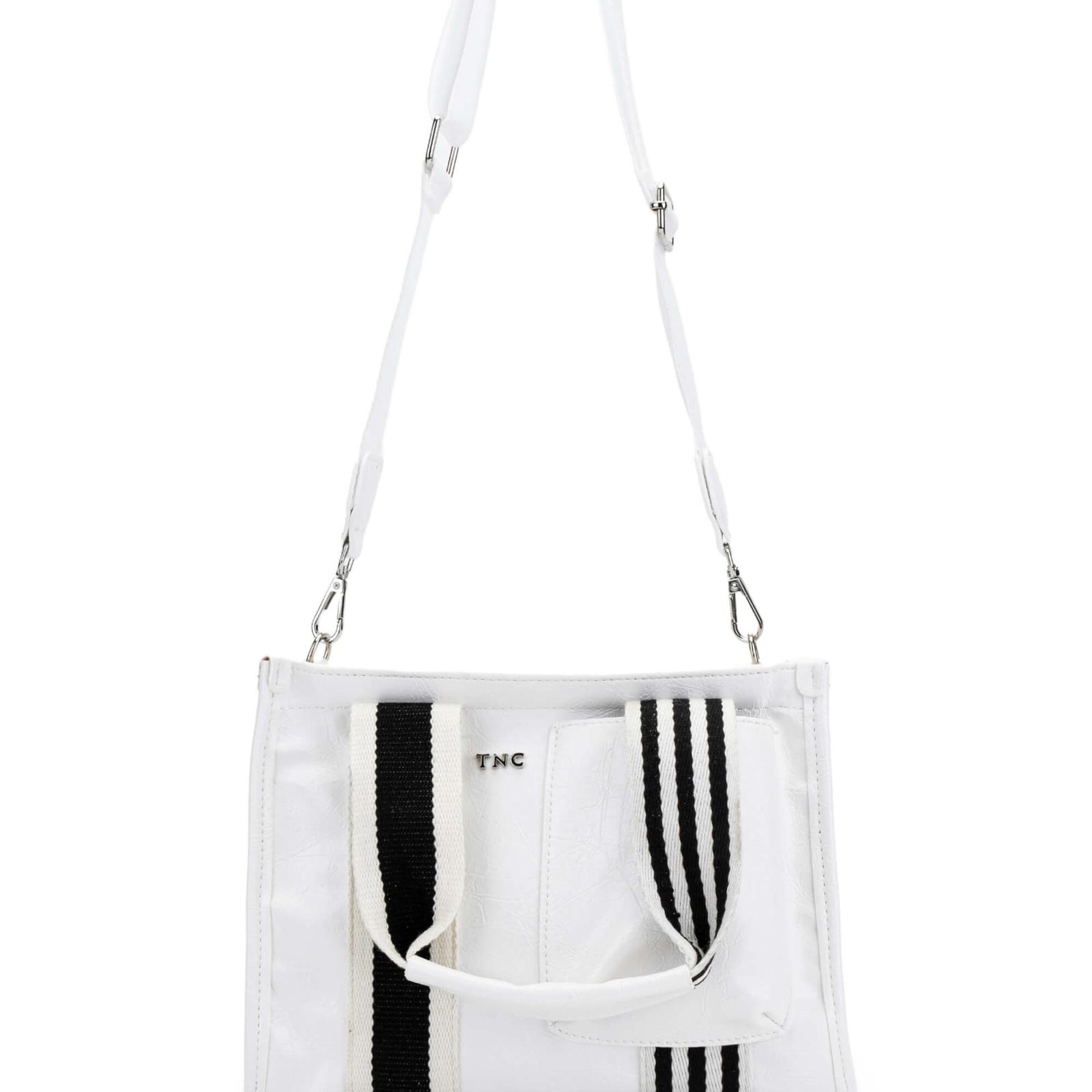 Tamer Tanca Kadın Vegan Beyaz Omuz Çanta