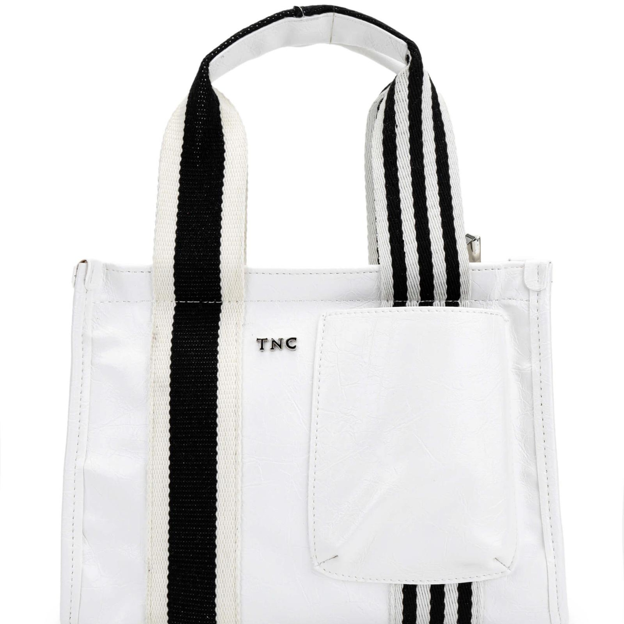 Tamer Tanca Kadın Vegan Beyaz Omuz Çanta