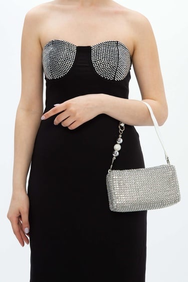  Tamer Tanca Kadın Vegan Beyaz Kol Çantası