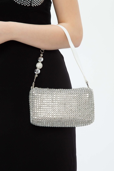  Tamer Tanca Kadın Vegan Beyaz Kol Çantası