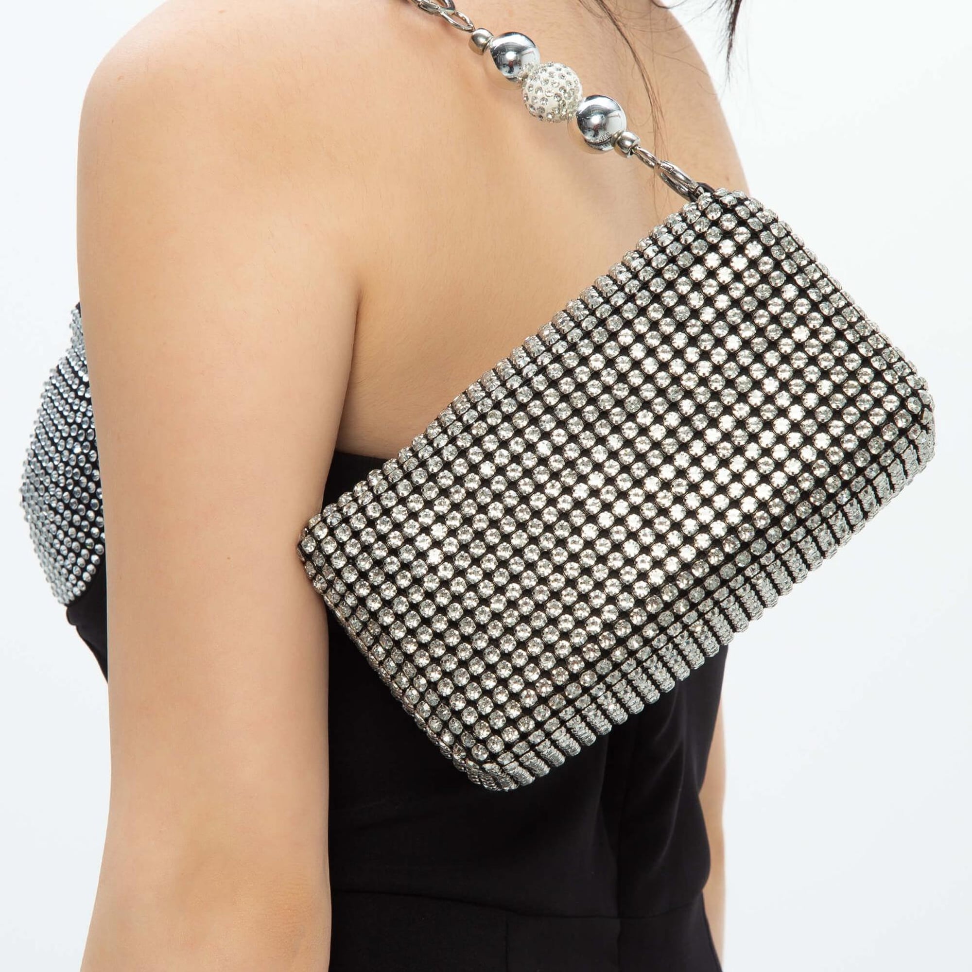 Tamer Tanca Kadın Vegan Gri Kol Çantası