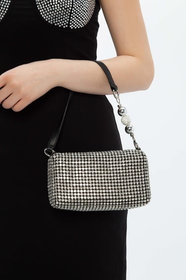  Tamer Tanca Kadın Vegan Gri Kol Çantası