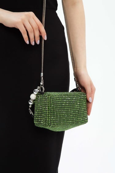  Tamer Tanca Kadın Vegan Yeşil Kol Çantası