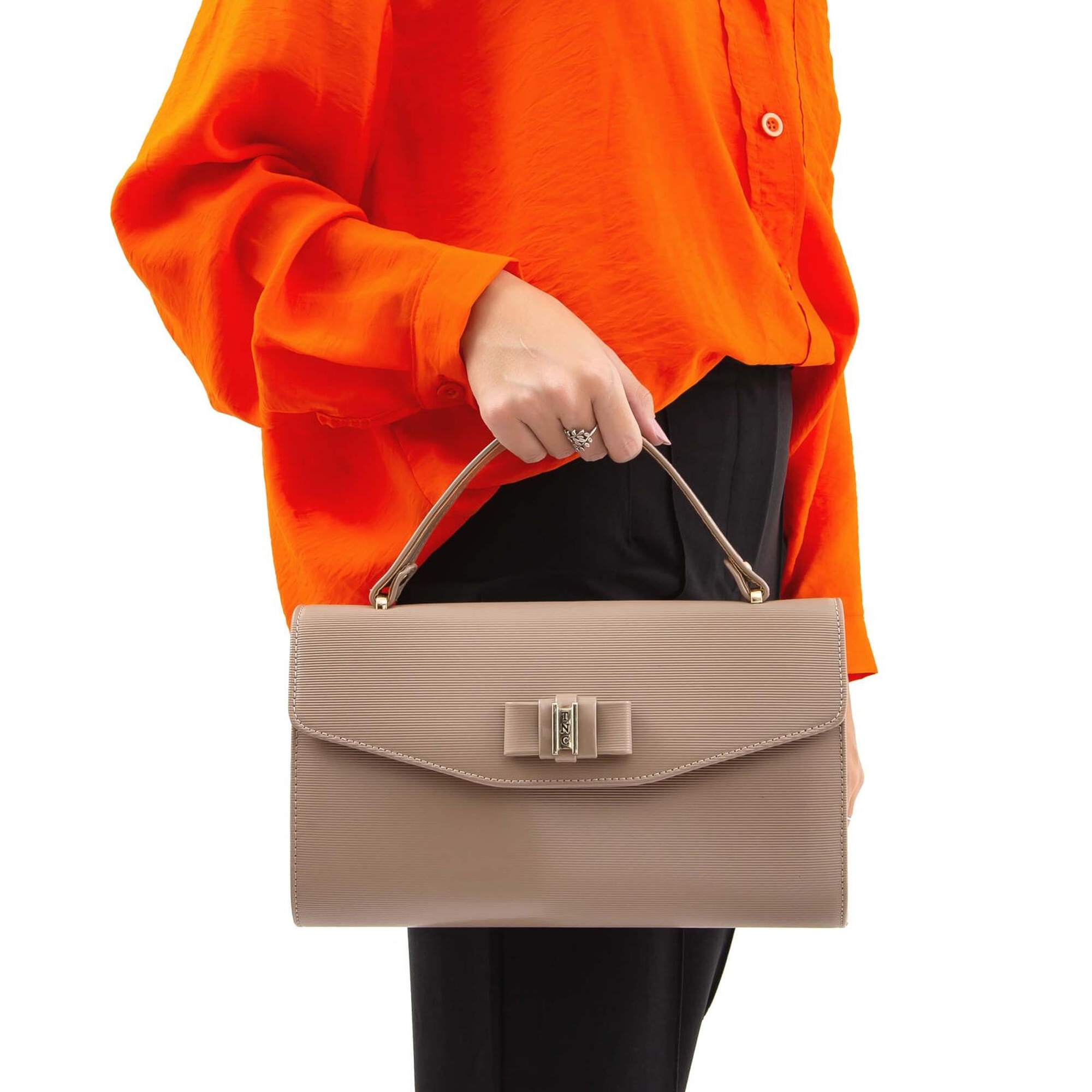 Tamer Tanca Kadın Vegan Vizon Rugan El Çantası