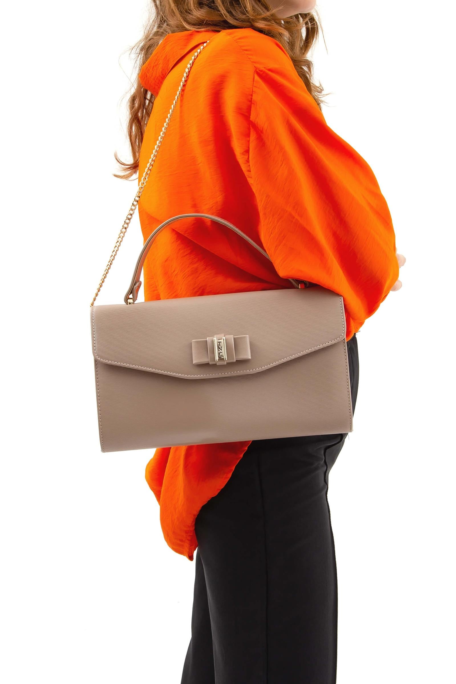  Tamer Tanca Kadın Vegan Vizon Rugan El Çantası