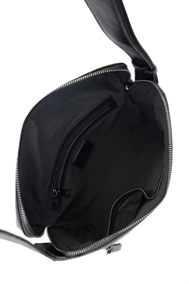  Tamer Tanca Erkek Hakiki Deri Siyah Postacı Çanta