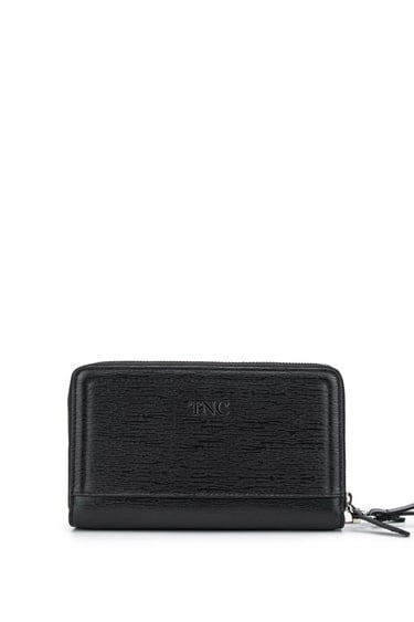  Tamer Tanca Erkek Hakiki Deri Siyah El Çantası