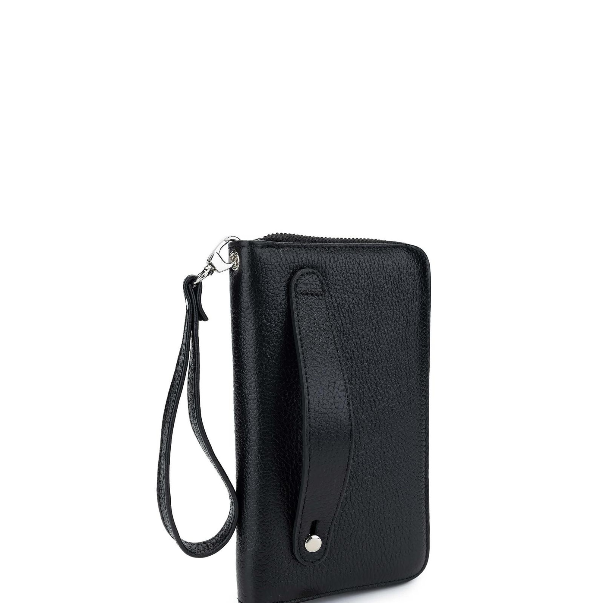 Tamer Tanca Erkek Hakiki Deri Siyah El Çantası