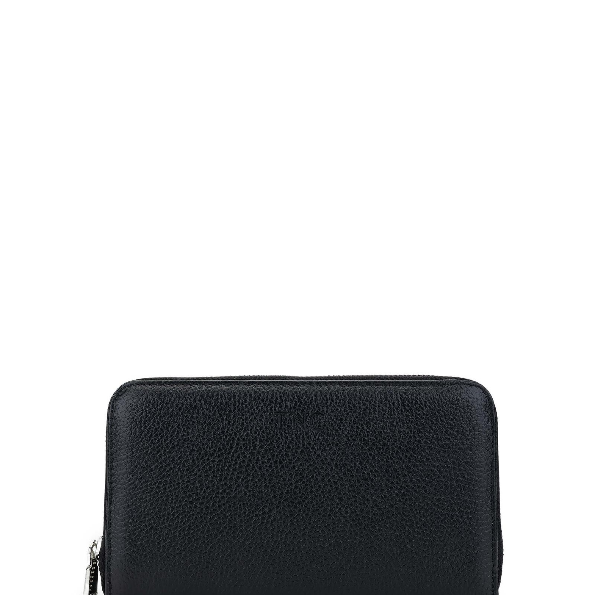 Tamer Tanca Erkek Hakiki Deri Siyah El Çantası