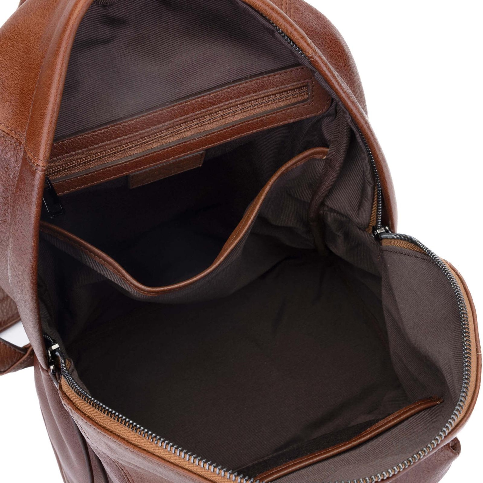 Tamer Tanca Erkek Hakiki Deri Taba Sırt Çantası