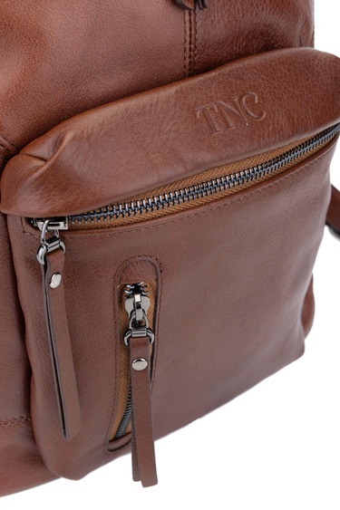  Tamer Tanca Erkek Hakiki Deri Taba Sırt Çantası