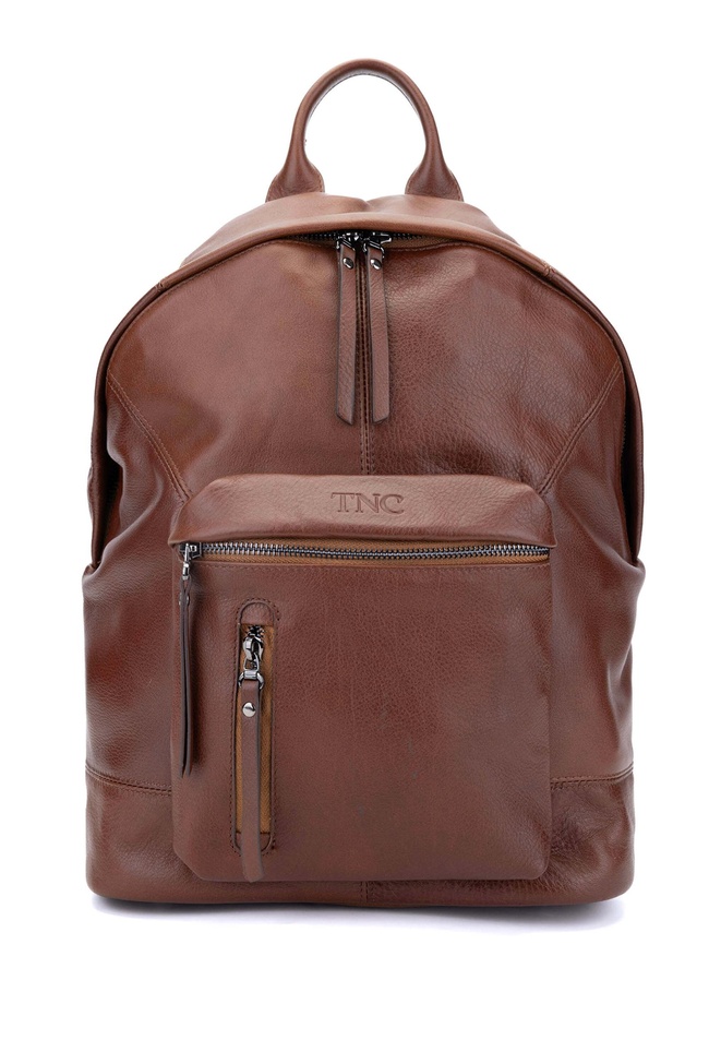  Tamer Tanca Erkek Hakiki Deri Taba Sırt Çantası