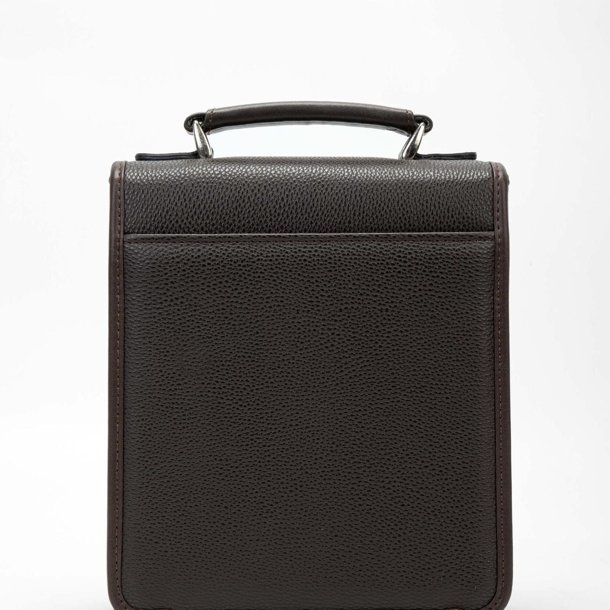 Tamer Tanca Erkek Vegan Kahverengi El Çantası