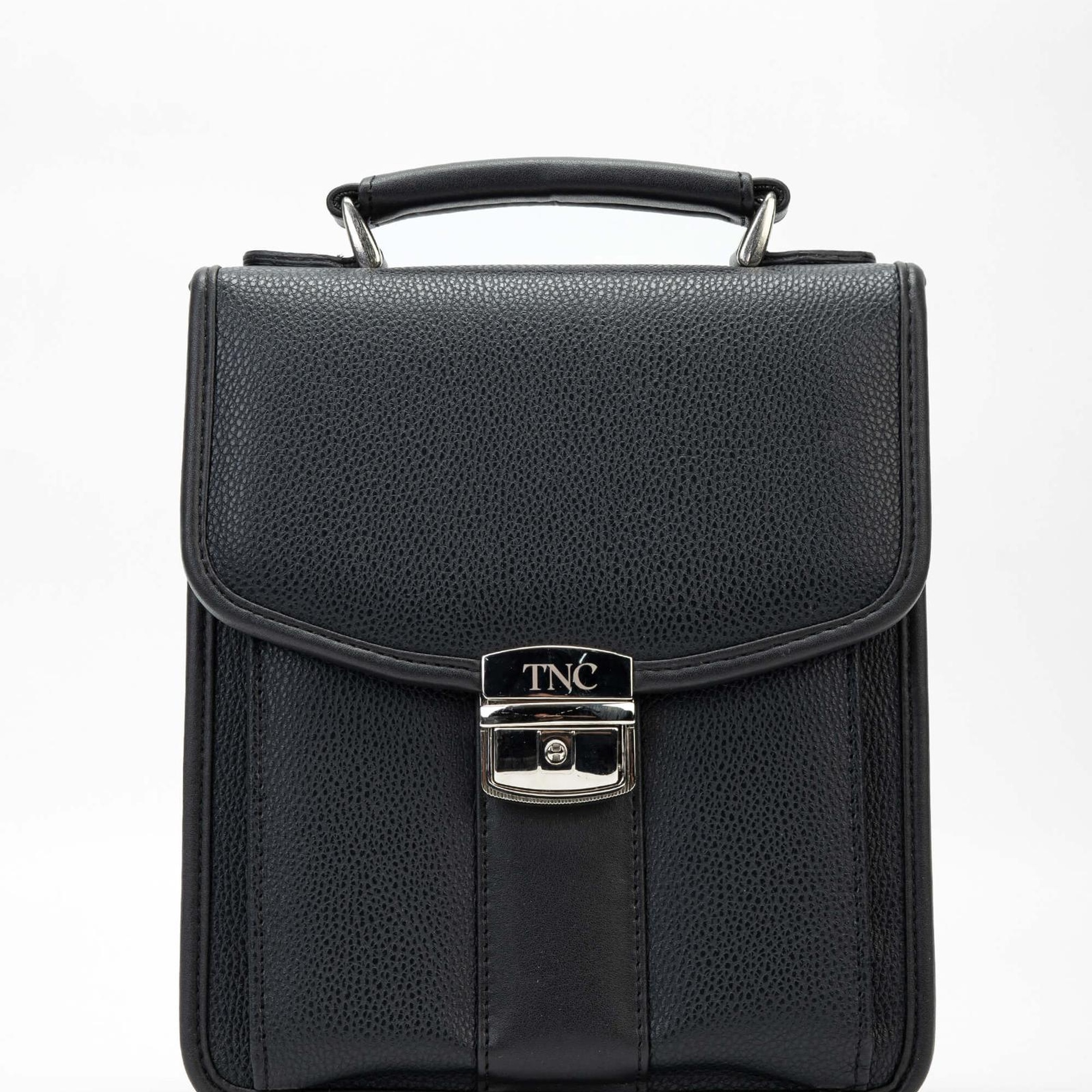 Tamer Tanca Erkek Vegan Siyah El Çantası