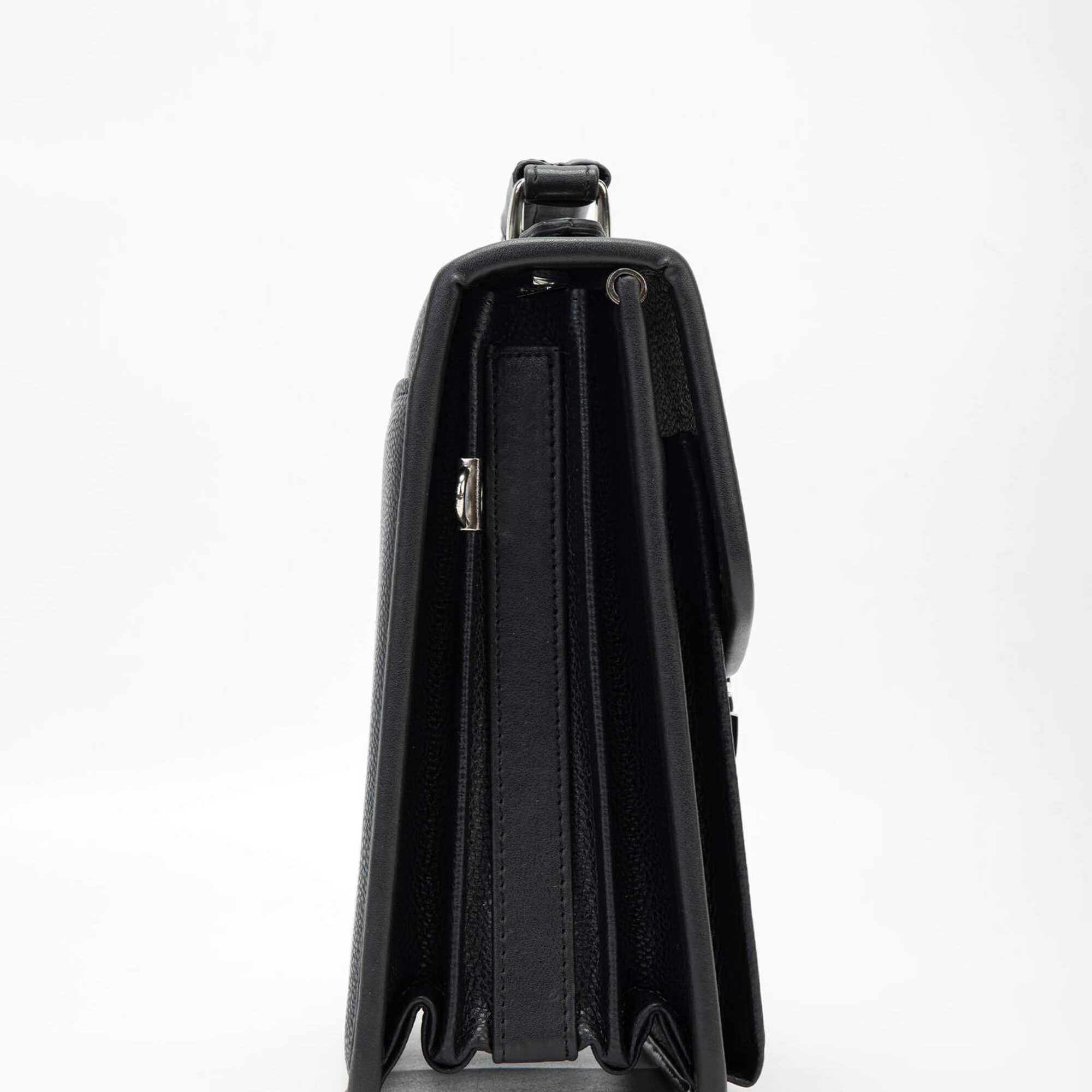 Tamer Tanca Erkek Vegan Siyah El Çantası