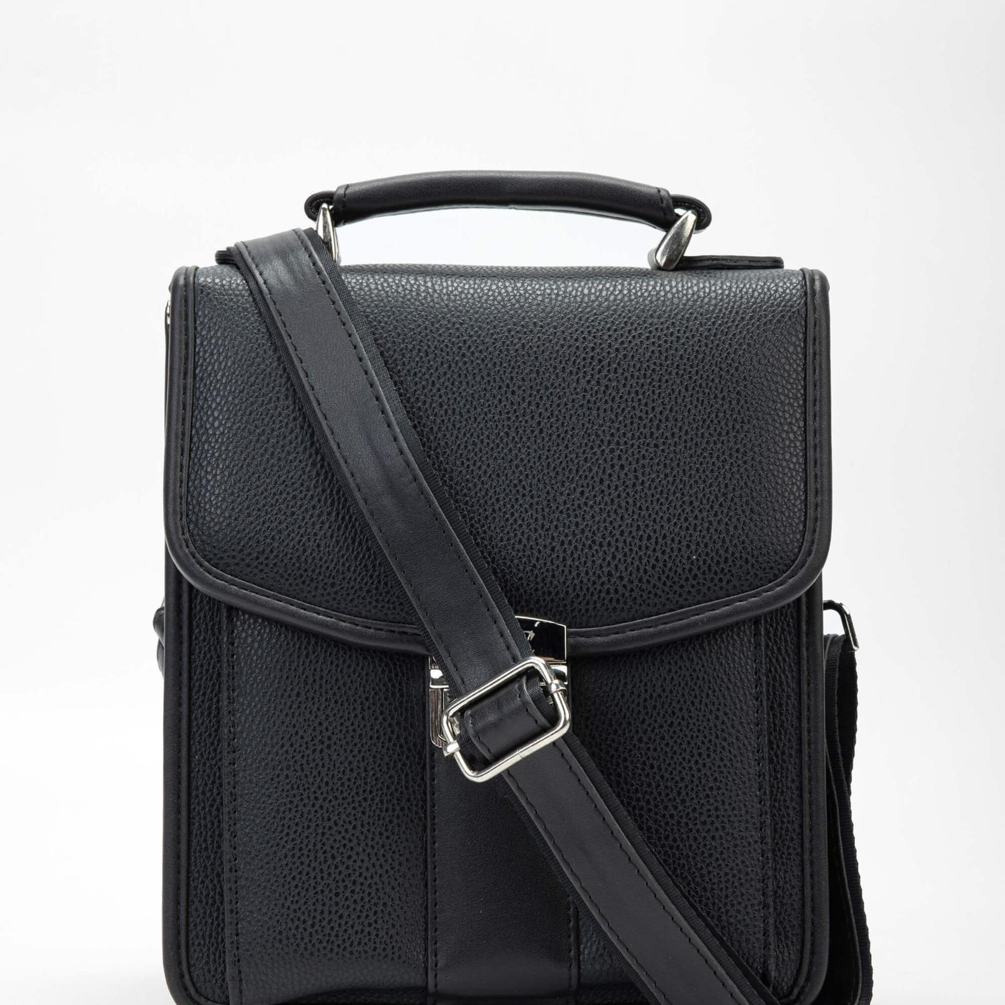 Tamer Tanca Erkek Vegan Siyah El Çantası