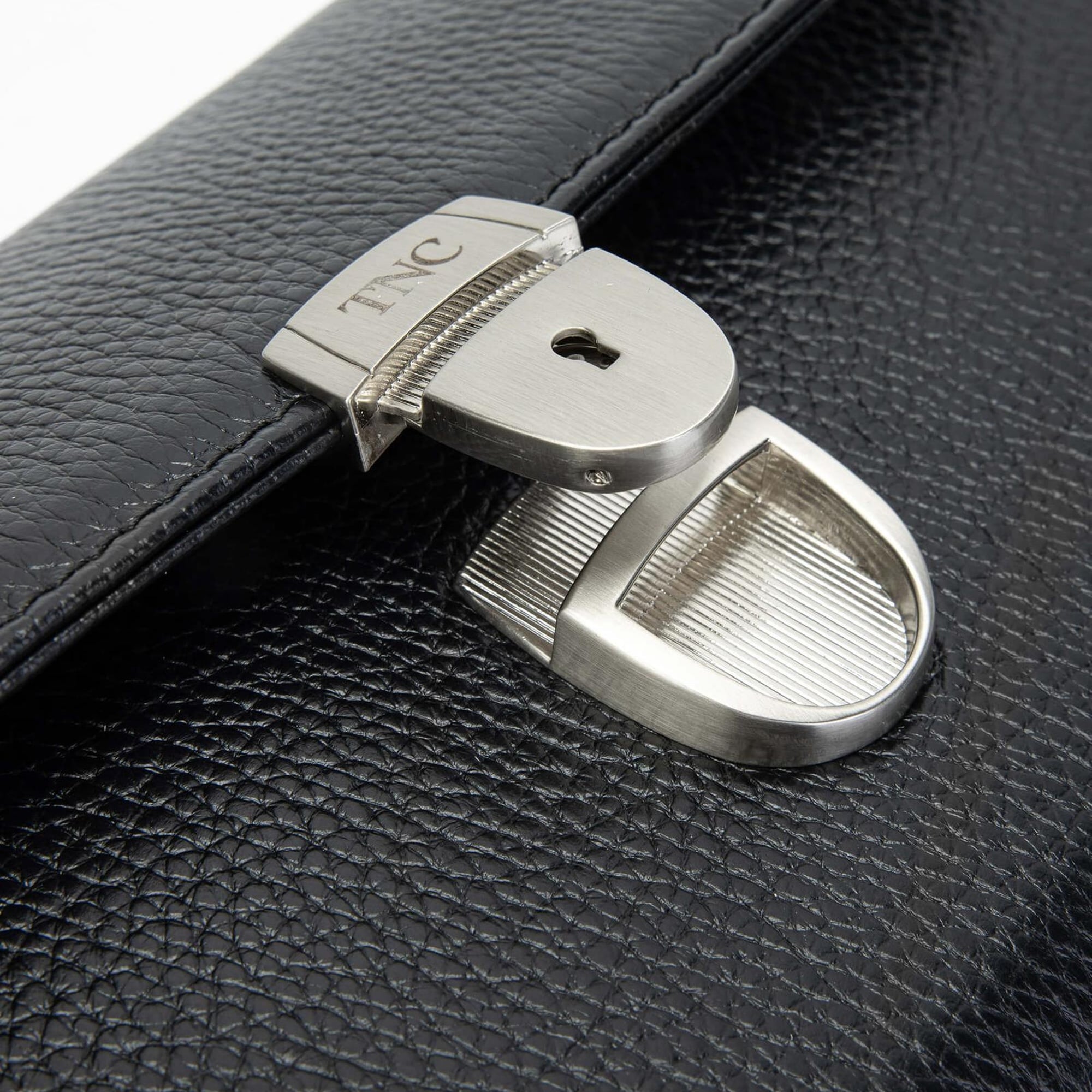 Tamer Tanca Erkek Hakiki Deri Siyah El Çantası