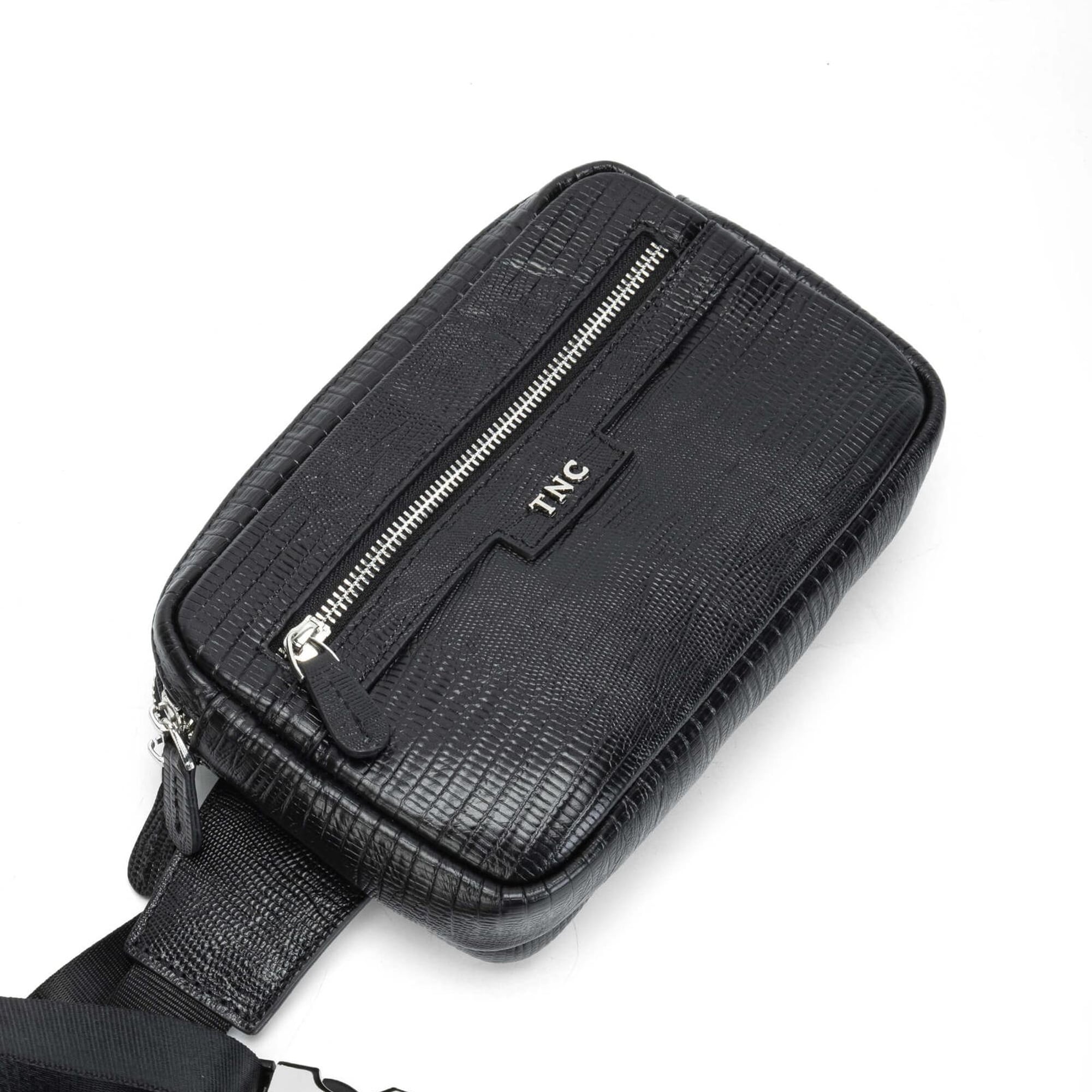 Tamer Tanca Erkek Hakiki Deri Siyah El Çantası