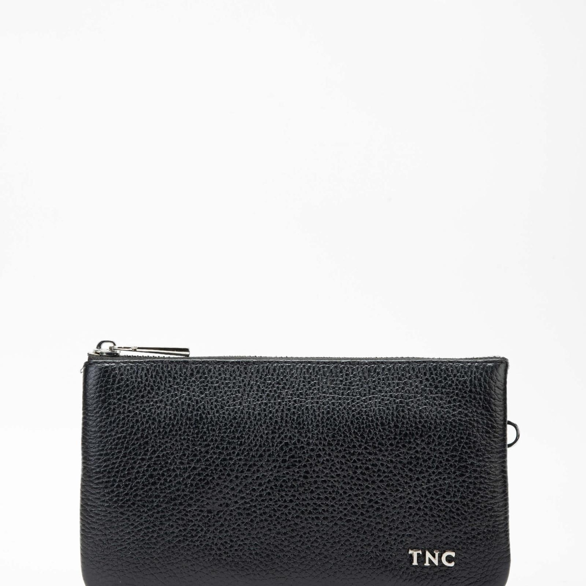 Tamer Tanca Erkek Hakiki Deri Siyah El Çantası