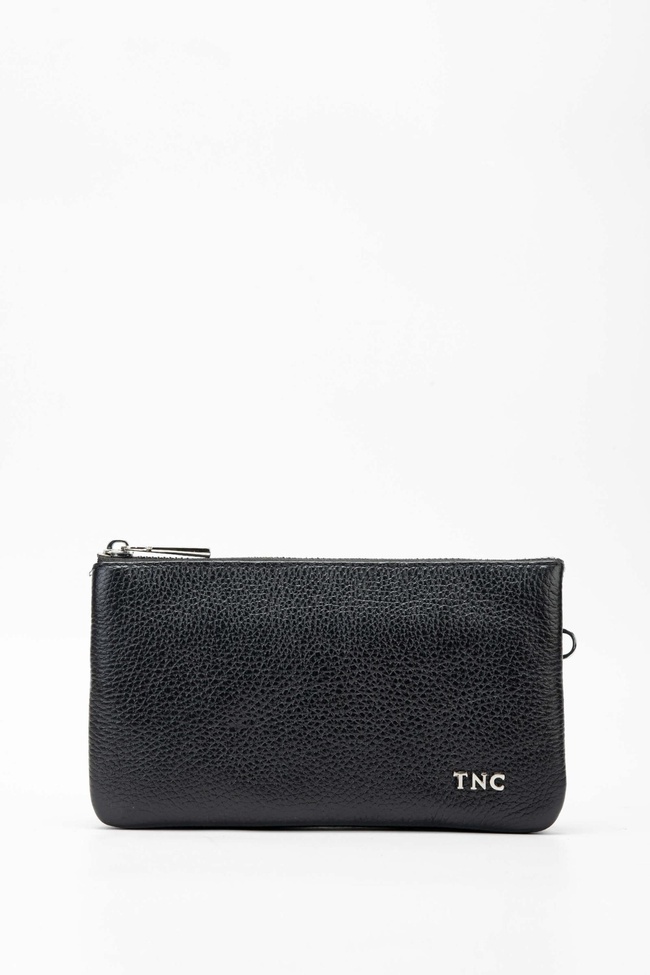  Tamer Tanca Erkek Hakiki Deri Siyah El Çantası