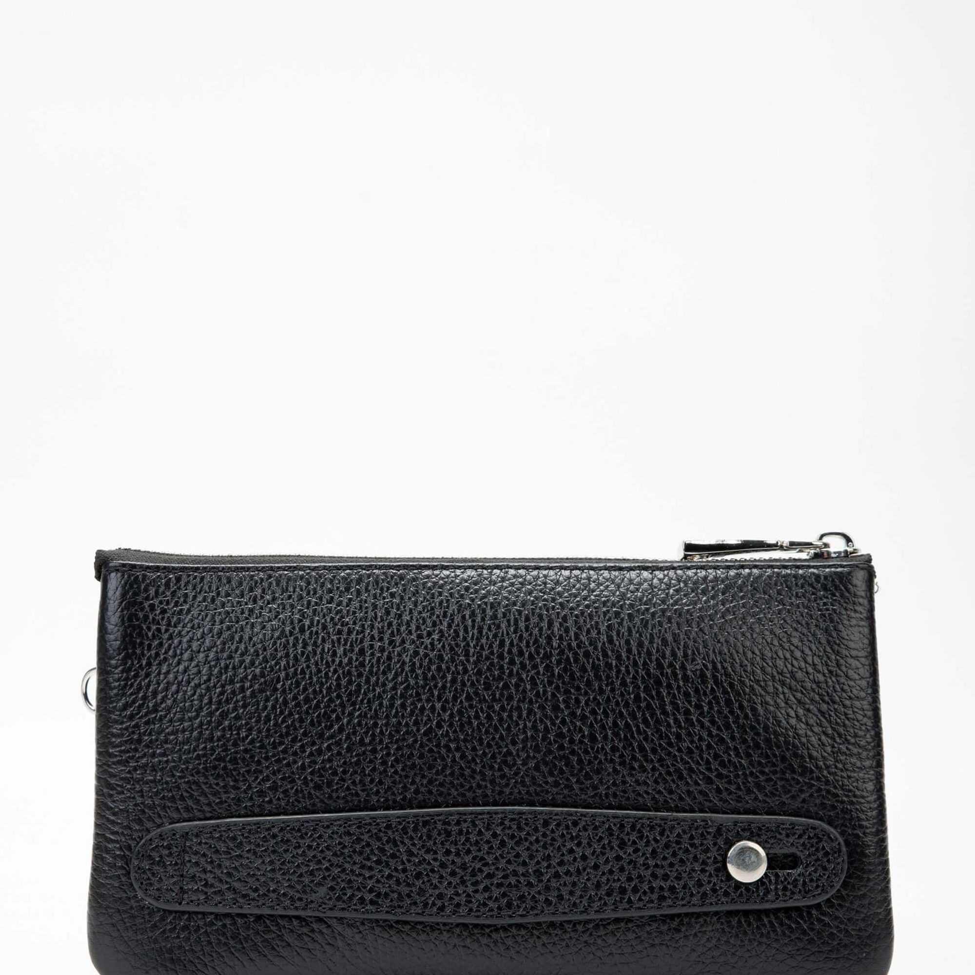 Tamer Tanca Erkek Hakiki Deri Siyah El Çantası