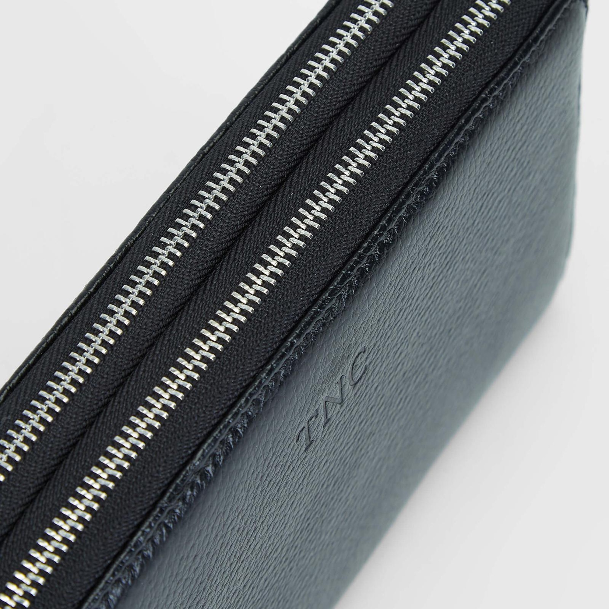 Tamer Tanca Erkek Hakiki Deri Siyah El Çantası