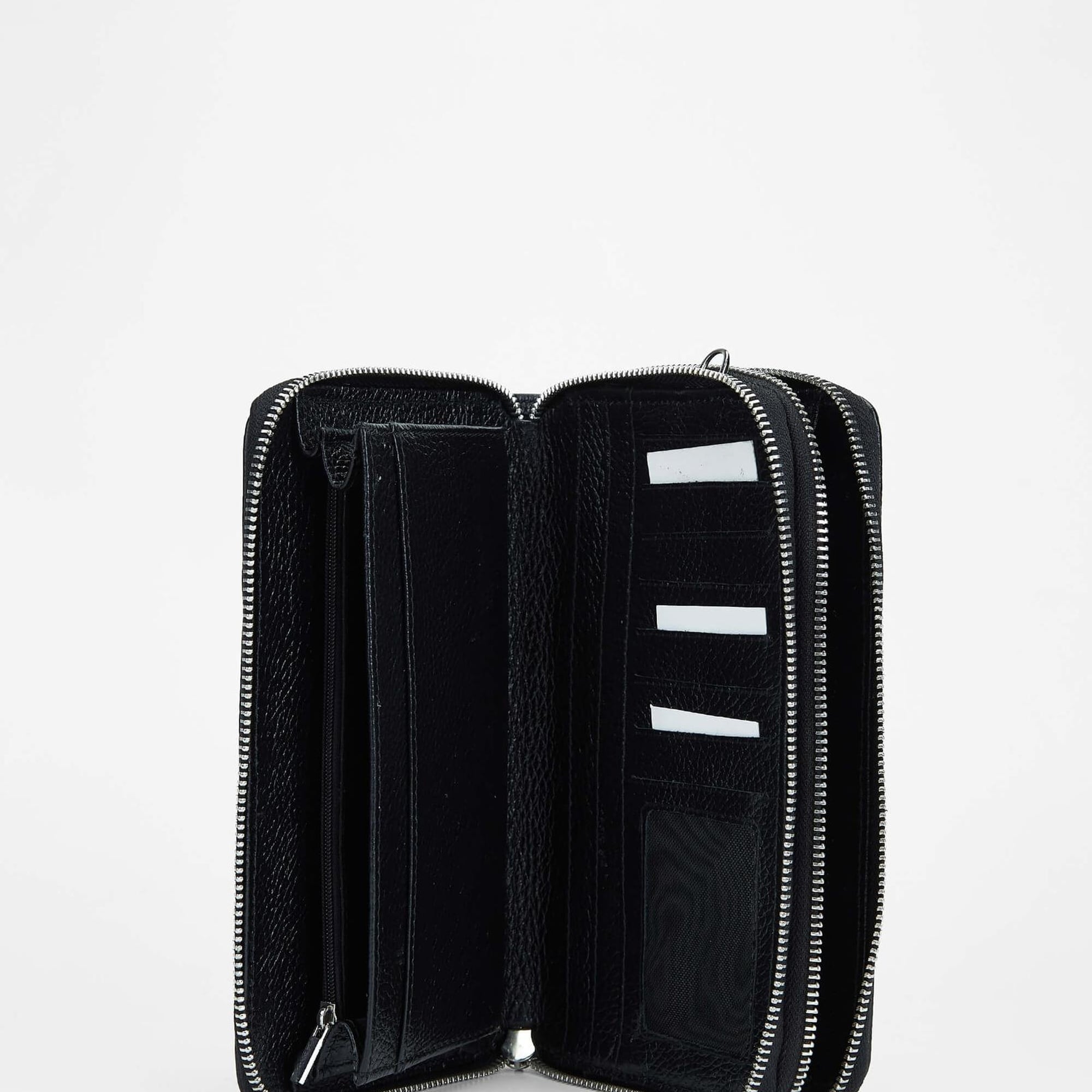 Tamer Tanca Erkek Hakiki Deri Siyah El Çantası