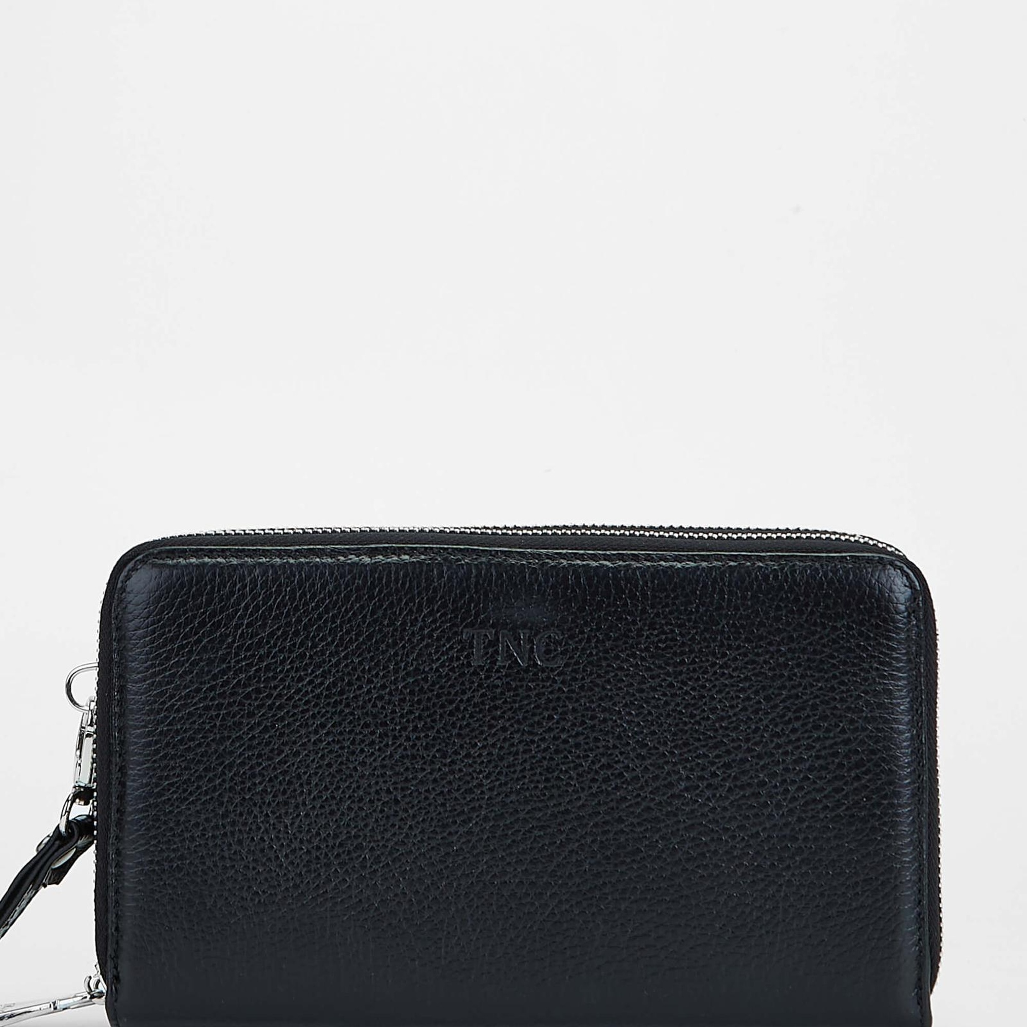 Tamer Tanca Erkek Hakiki Deri Siyah El Çantası