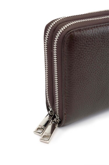  Tamer Tanca Erkek Hakiki Deri Kahverengi El Çantası