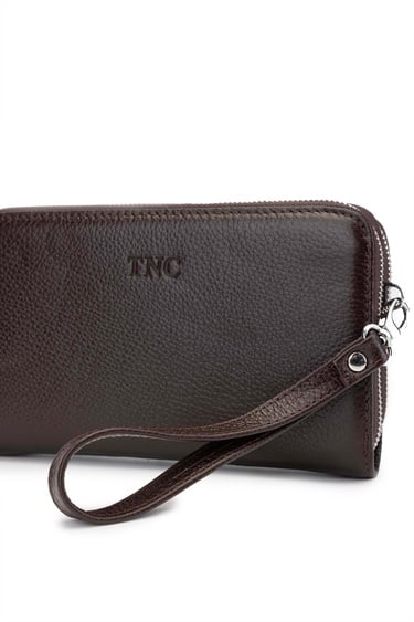  Tamer Tanca Erkek Hakiki Deri Kahverengi El Çantası