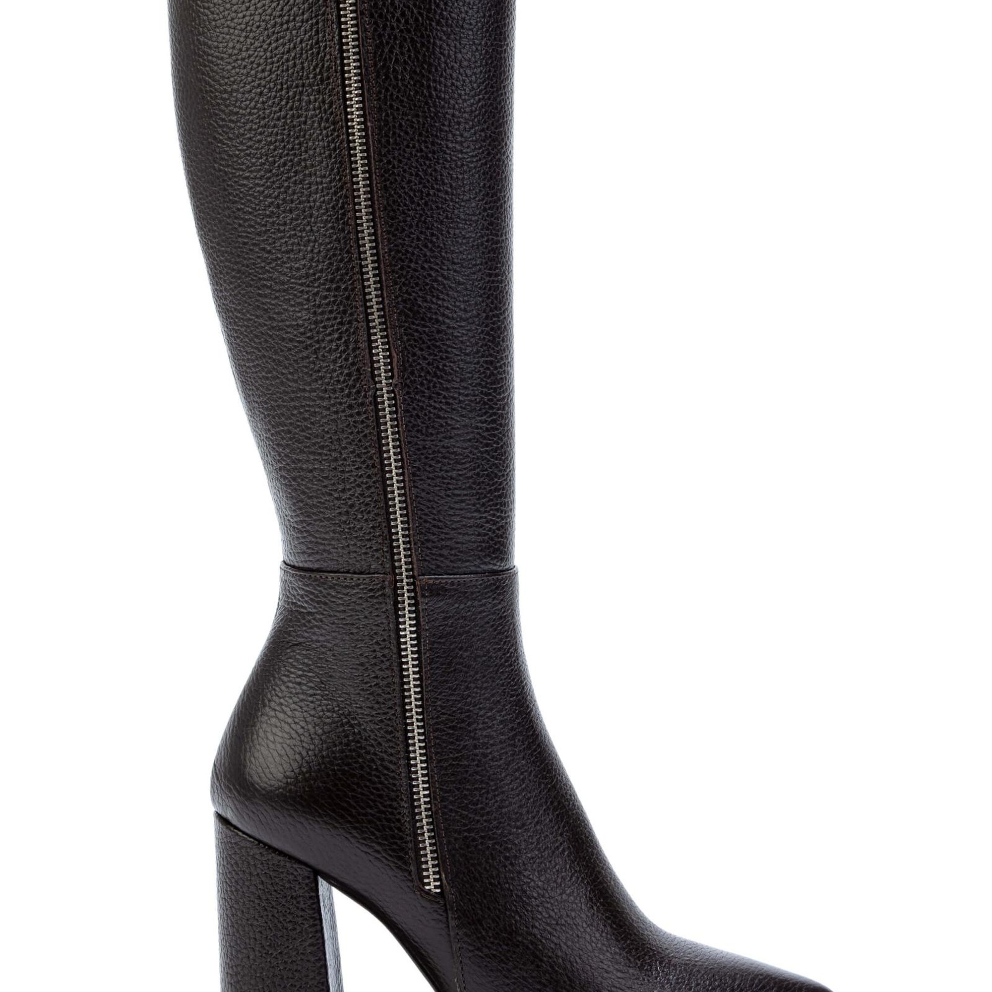 Tamer Tanca Kadın Hakiki Deri Kahverengi Floter Klasik Çizme