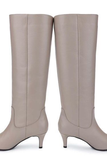  Tamer Tanca Kadın Hakiki Deri Vizon Topuklu Çizme