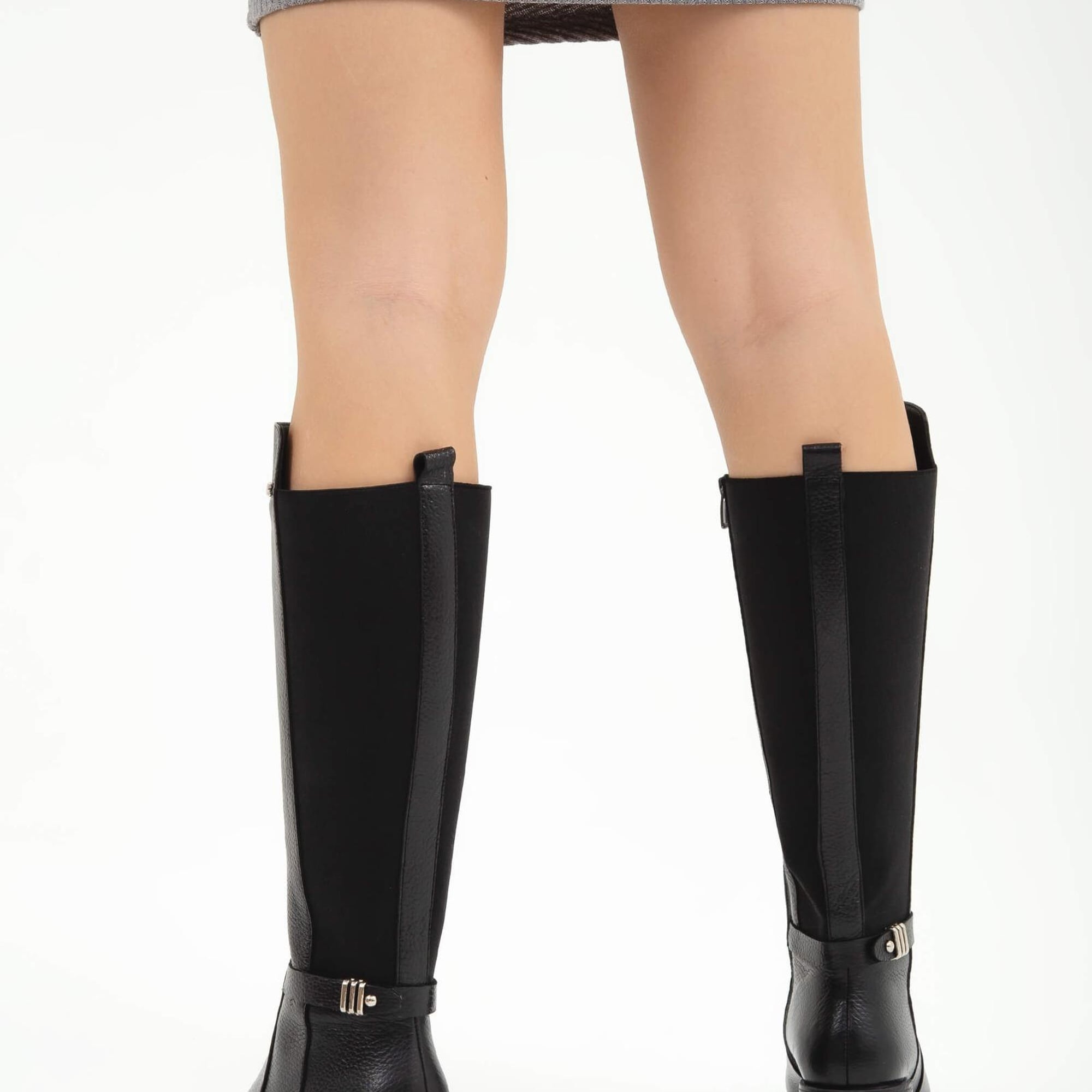 Tamer Tanca Kadın Hakiki Deri Siyah Çizme