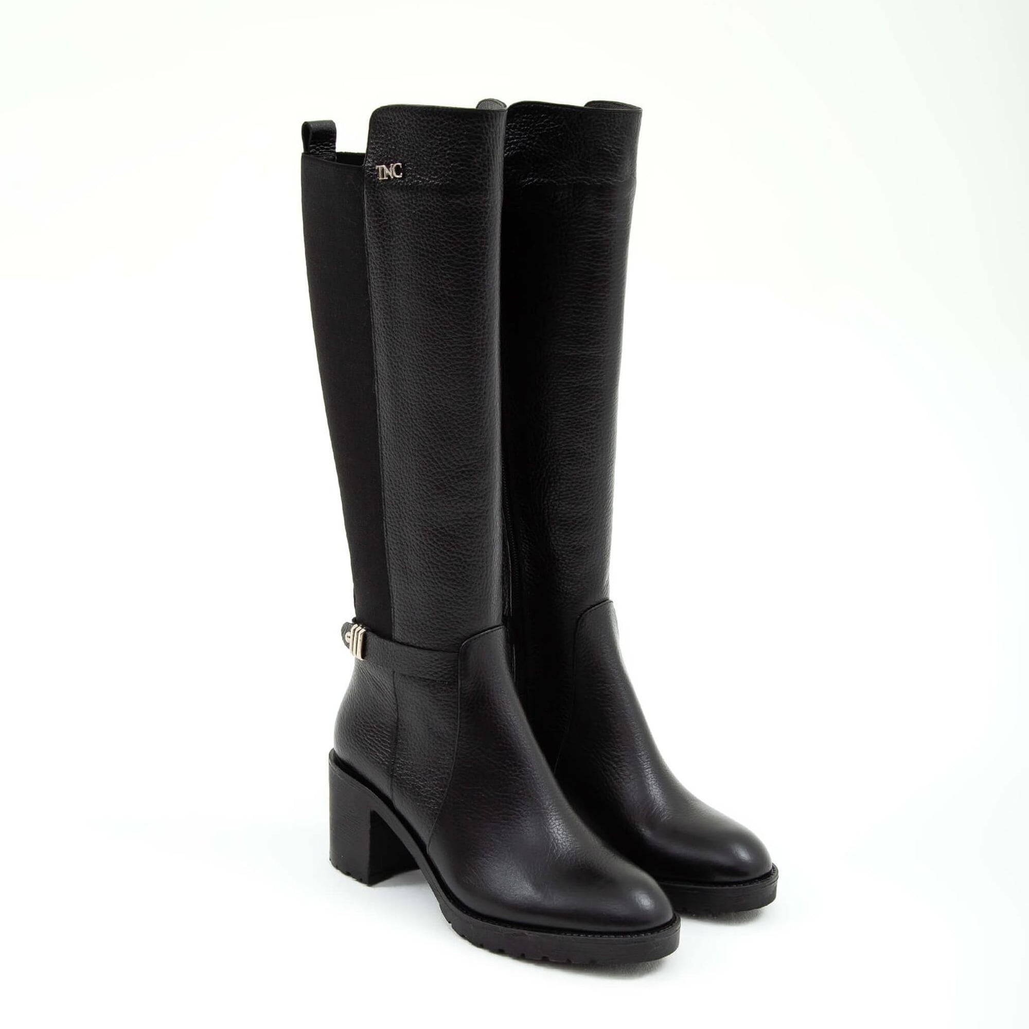 Tamer Tanca Kadın Hakiki Deri Siyah Çizme