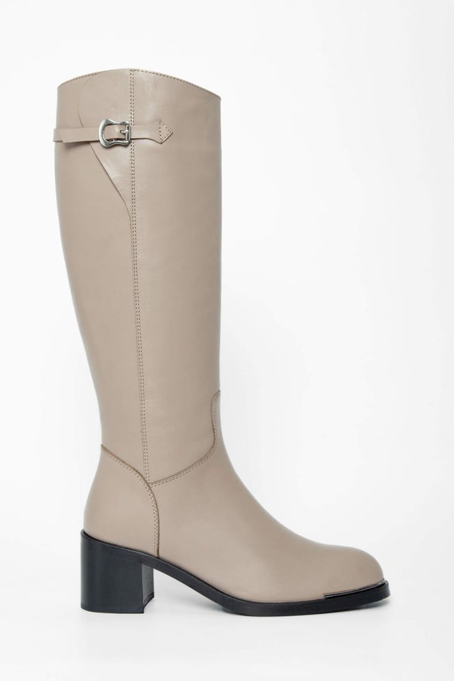  Tamer Tanca Kadın Hakiki Deri Vizon Casual Çizme