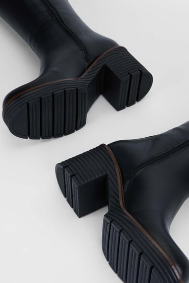  Tamer Tanca Kadın Hakiki Deri Siyah Casual Çizme