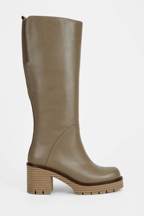  Tamer Tanca Kadın Hakiki Deri Vizon Casual Çizme