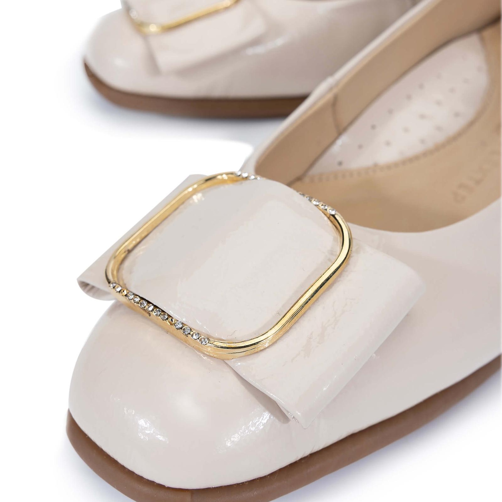 Tamer Tanca Kadın Hakiki Deri Bej Babet Ayakkabı