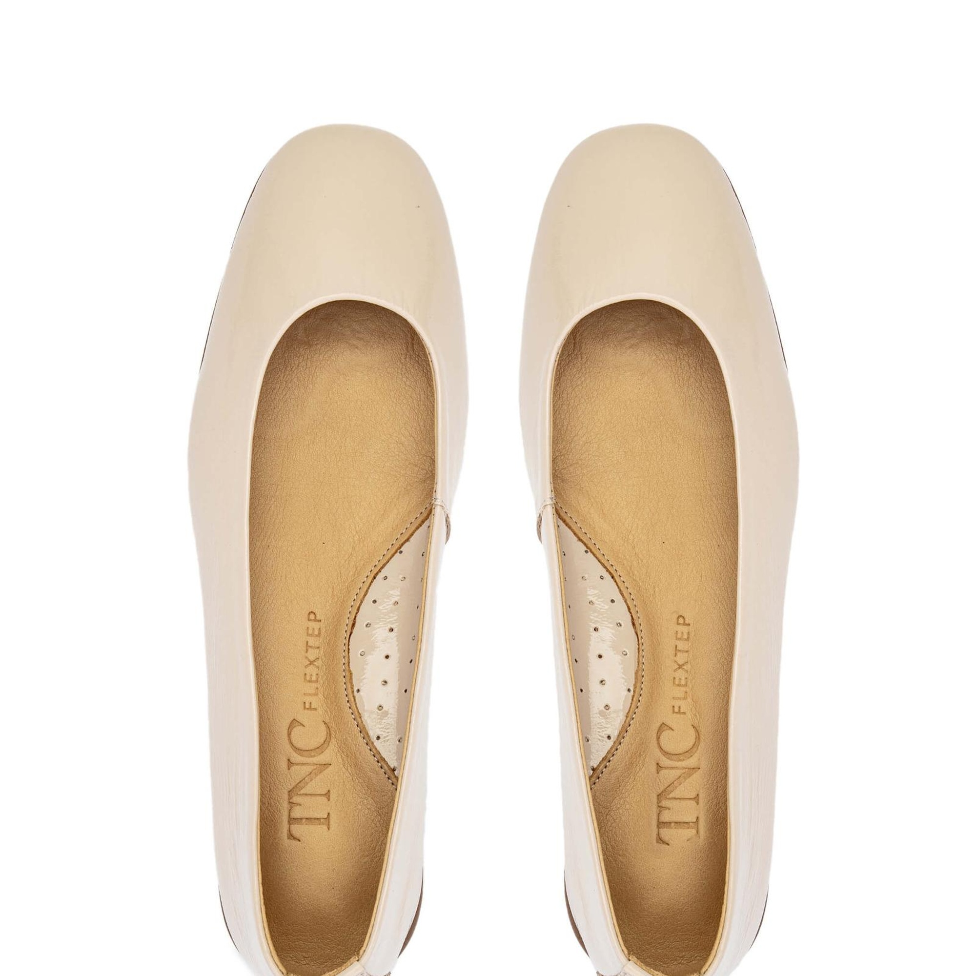 Tamer Tanca Kadın Hakiki Deri Bej Babet Ayakkabı