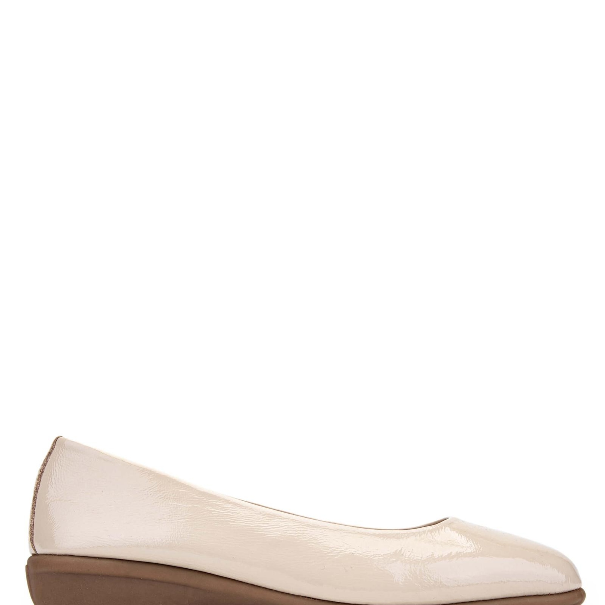 Tamer Tanca Kadın Hakiki Deri Bej Babet Ayakkabı