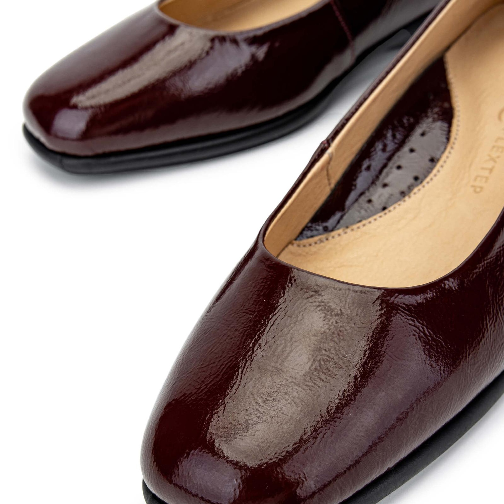 Tamer Tanca Kadın Hakiki Deri Bordo Babet Ayakkabı