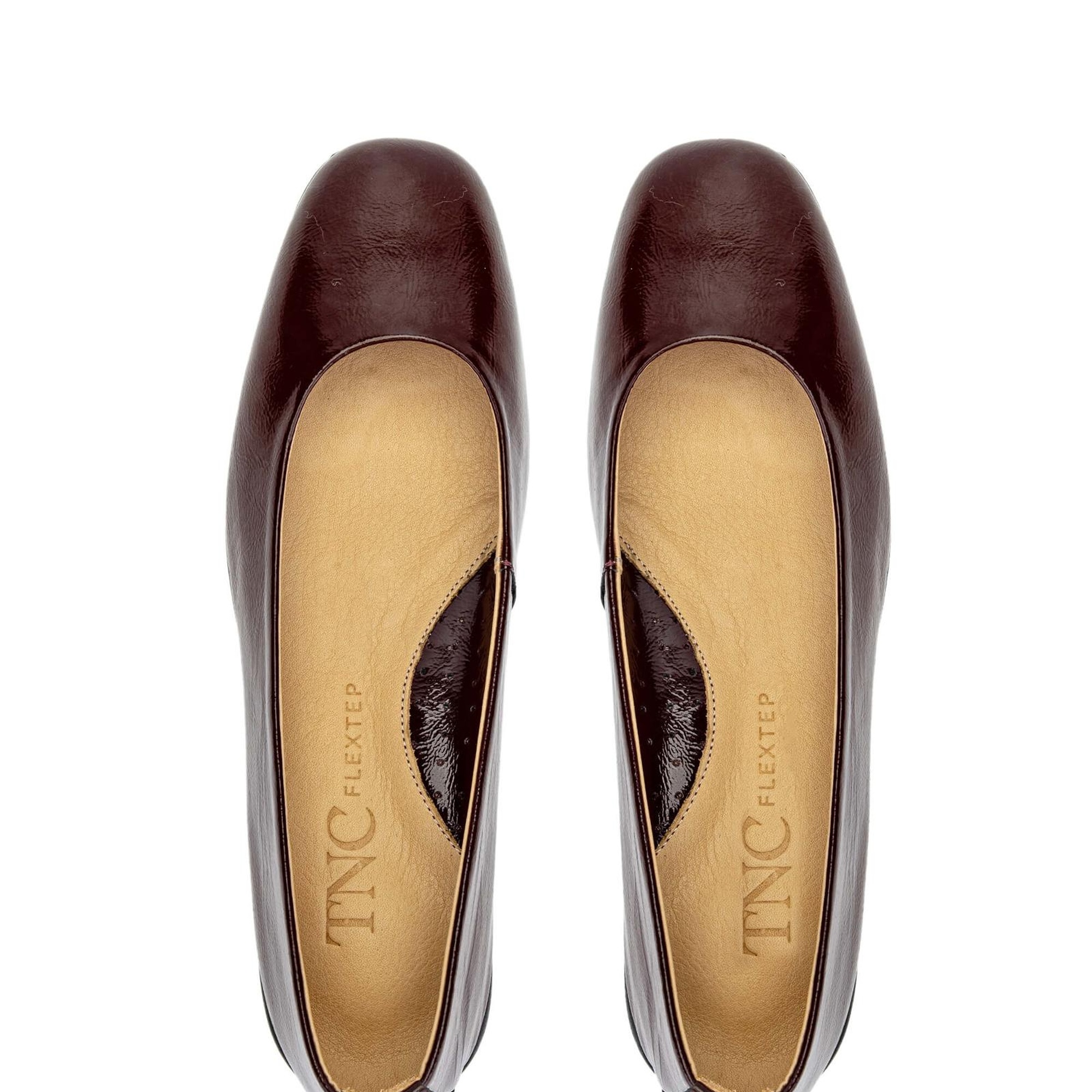 Tamer Tanca Kadın Hakiki Deri Bordo Babet Ayakkabı