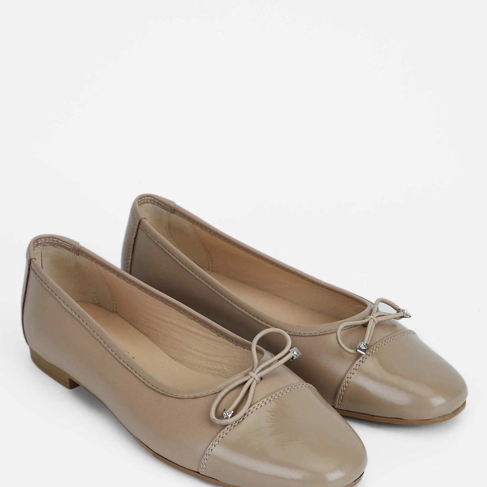 Tamer Tanca Kadın Hakiki Deri Bej Babet Ayakkabı