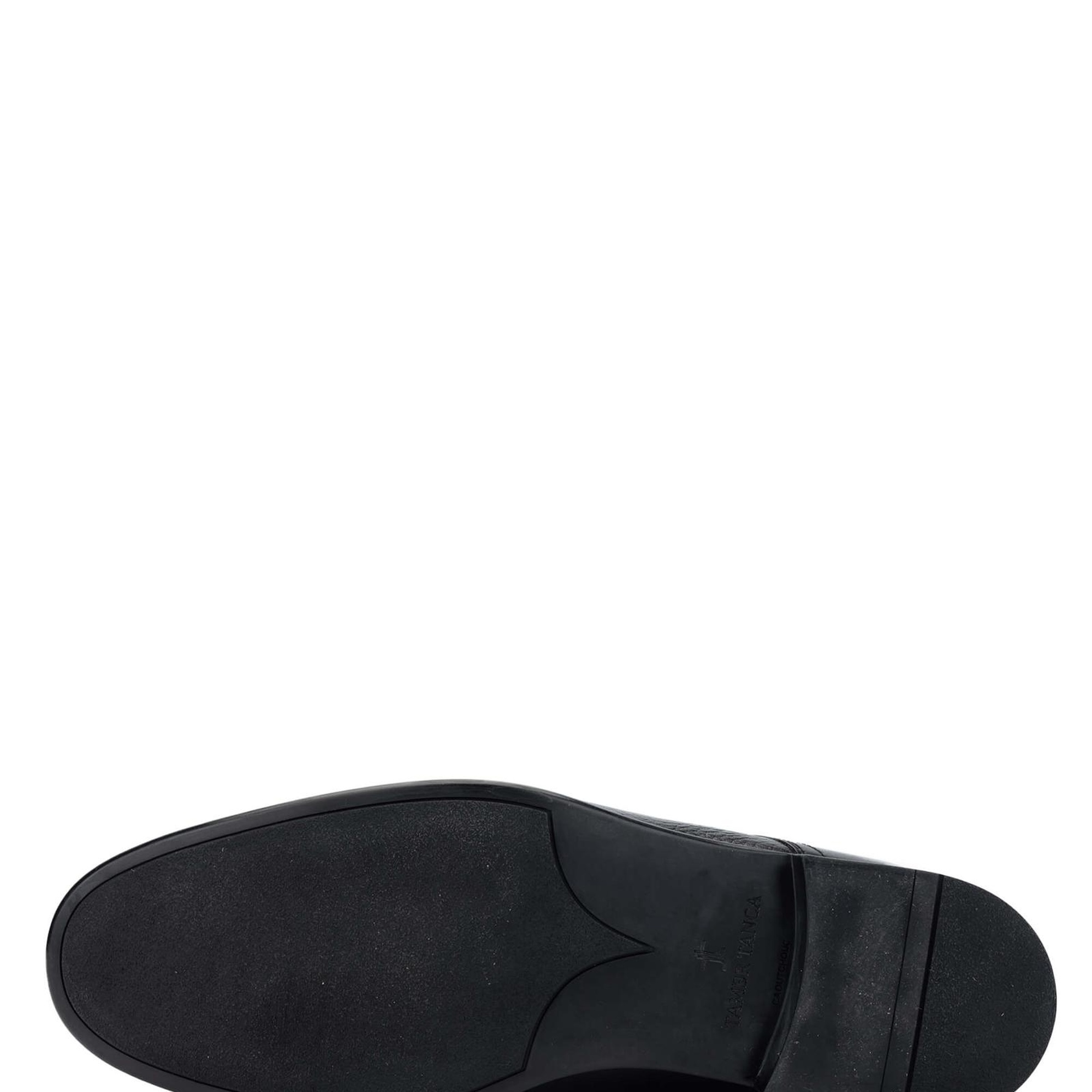 Tamer Tanca Erkek Hakiki Deri Siyah Klasik Ayakkabı