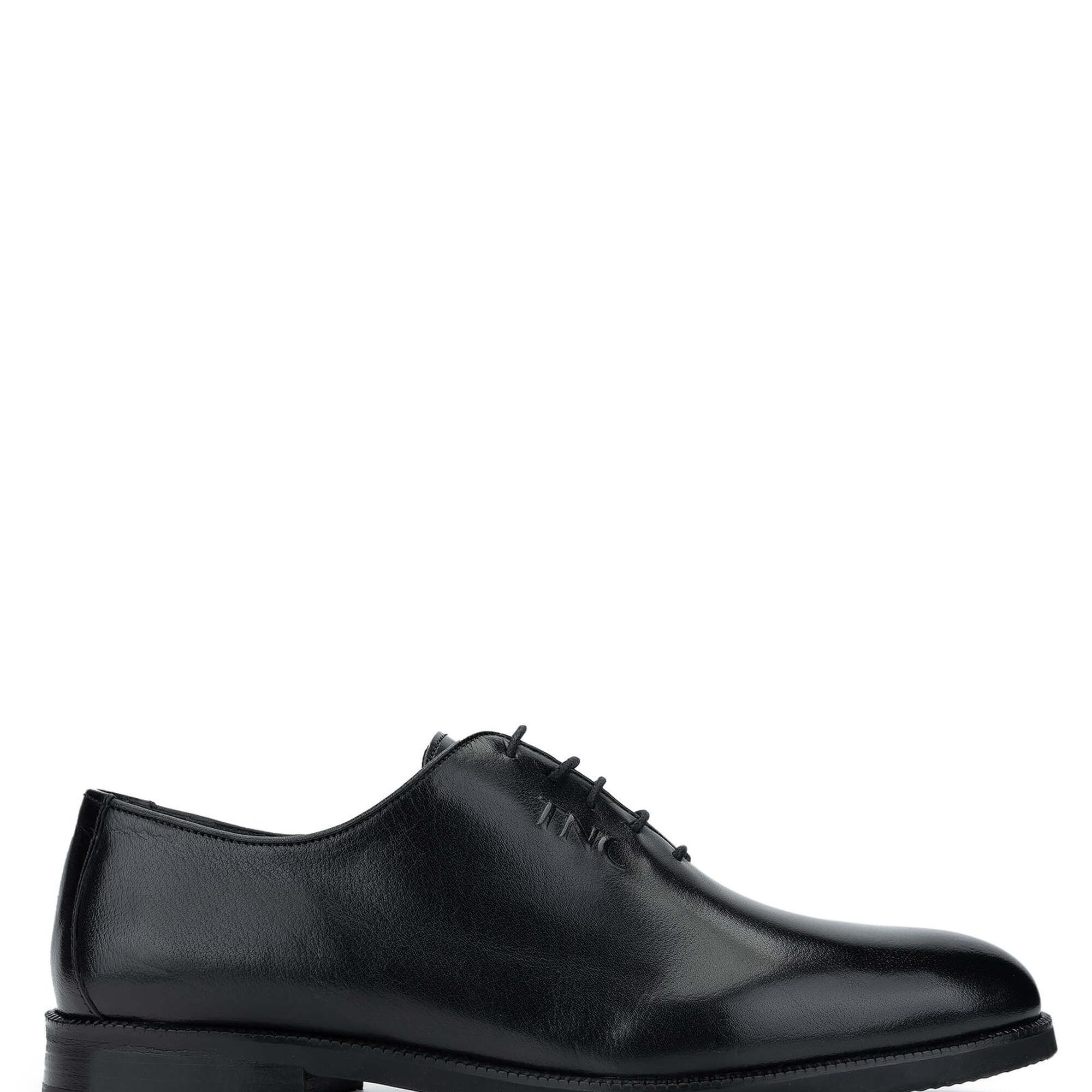 Tamer Tanca Erkek Hakiki Deri Siyah Klasik Ayakkabı